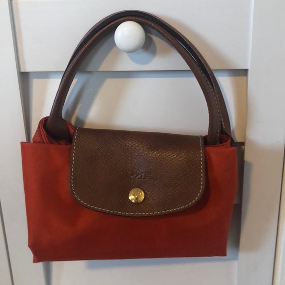 Longchamp Le Pliage Original M Handbag in Orange - Picture 13 of 13